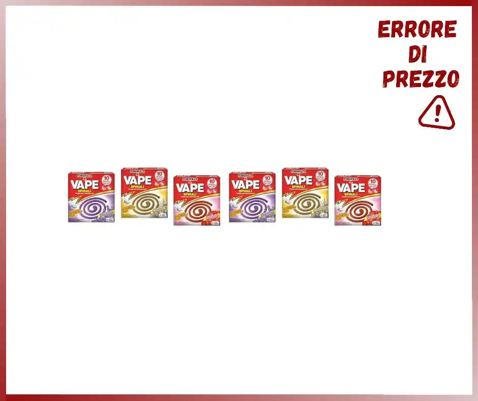 Image from Le Offerte di Joy: β ππππππ πΏπ ππππππ β π’ *Vape Spirali Profumate Assorti...