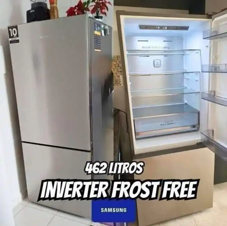 Image from Rafael Pacheco Ofertas: ESSA O ADM TEM E RECOMENDA!!! - Geladeira Duplex Inverse Evolution Sm...