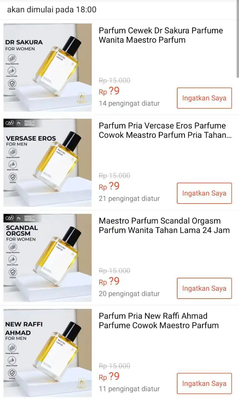 Image from PROMO SHOPEE 🔥: Flash sale 99 🔥PK 18:00 https://s.shopee.co.id/gEJMqKwti...