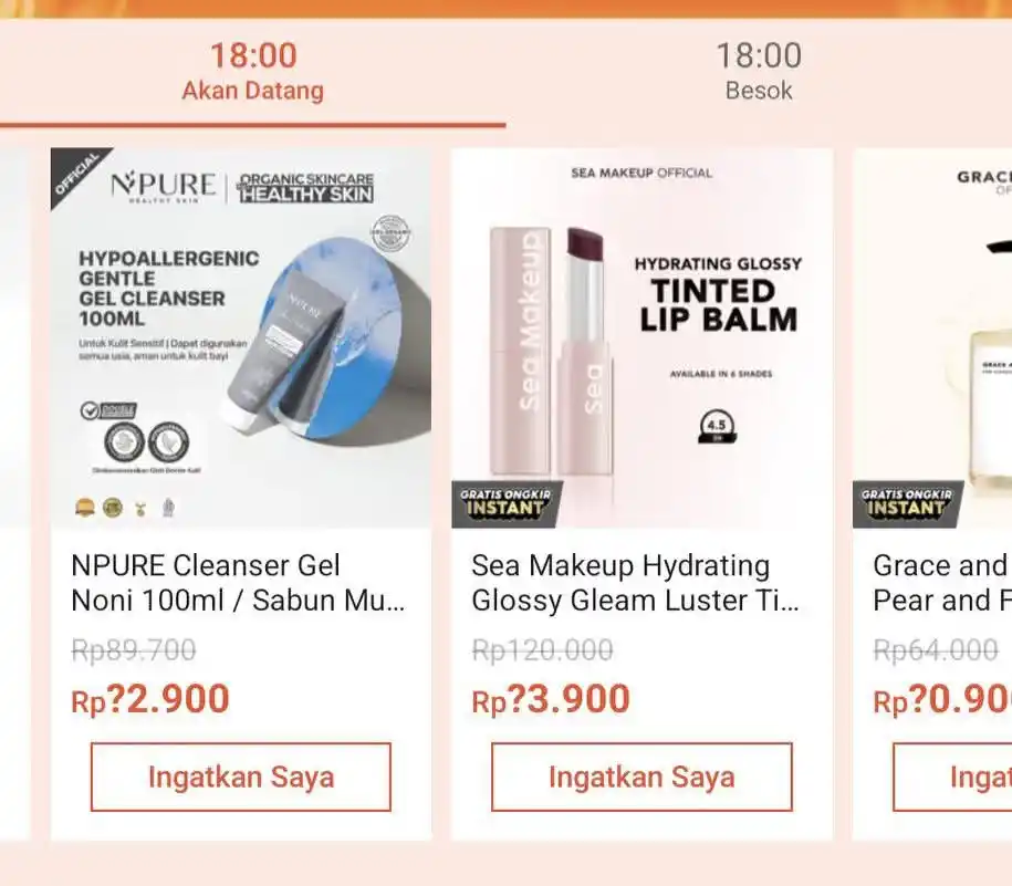Image from PROMO SHOPEE 🔥: Flash sale Termurah Shopee 🔥PK 18:00 Jadi Rp12.900 NPURE Cleanser Gel...