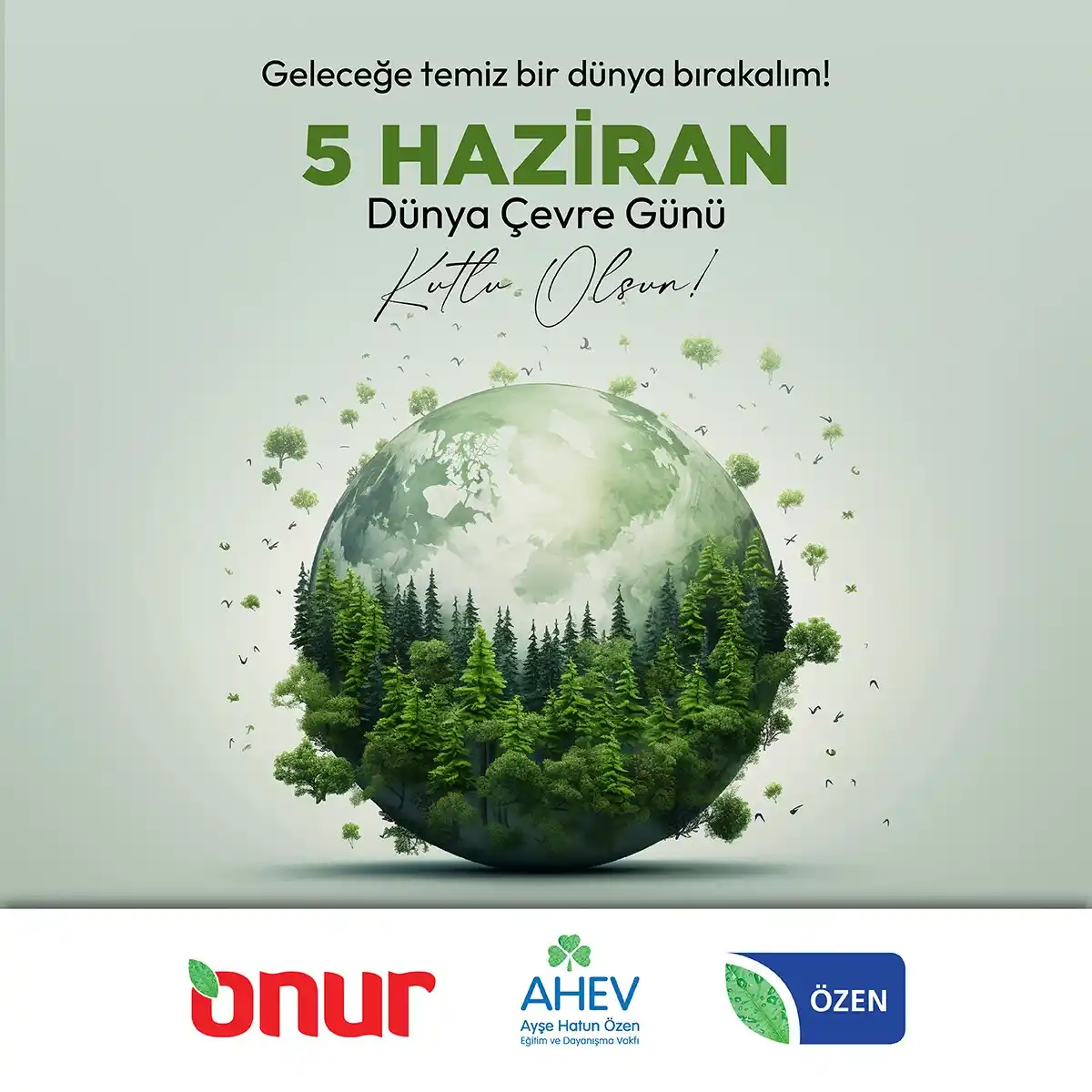 Image from Onur Market: Geleceğe temiz bir dünya bırakalım! 5 Haziran Dünya Çevre Günü Kutlu O...