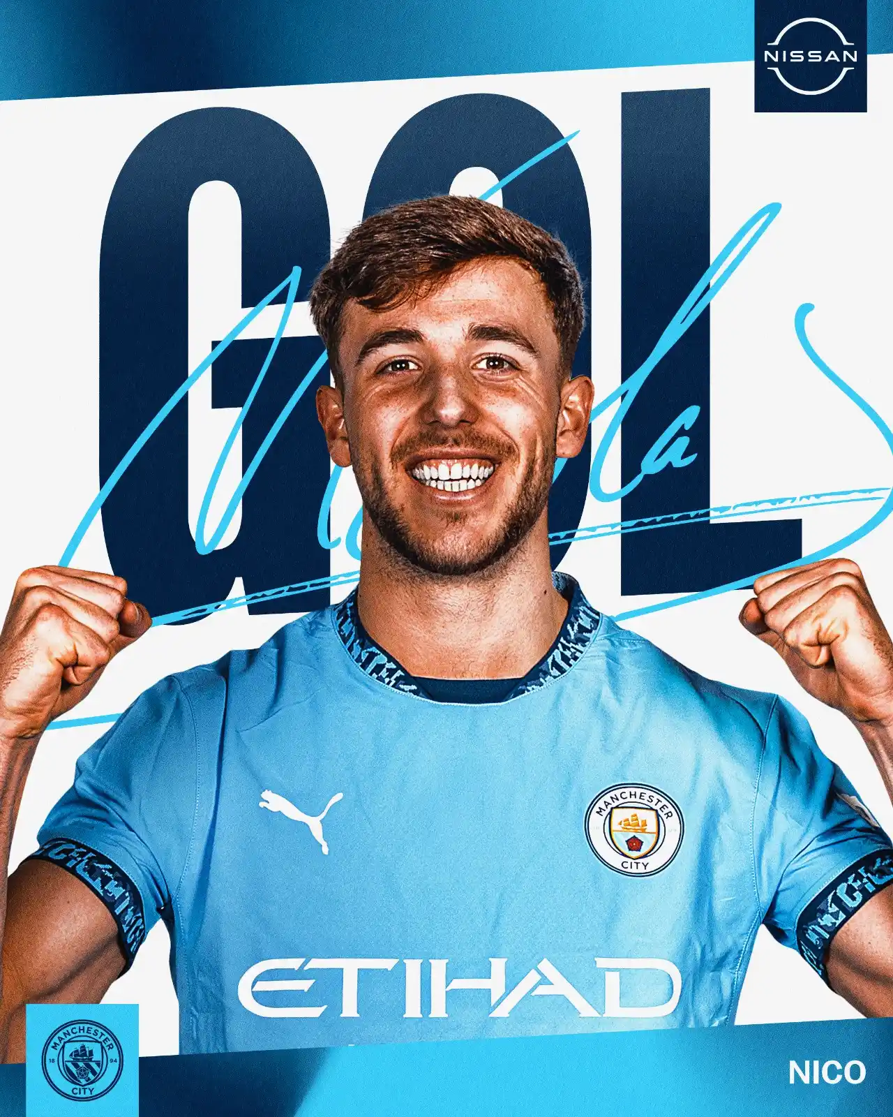 Image from Man City Português : GOOOOOLLL!! NICO!!!! 🔵 3 x 0 🔴 | <a class="text-blue-500 hover:unde...