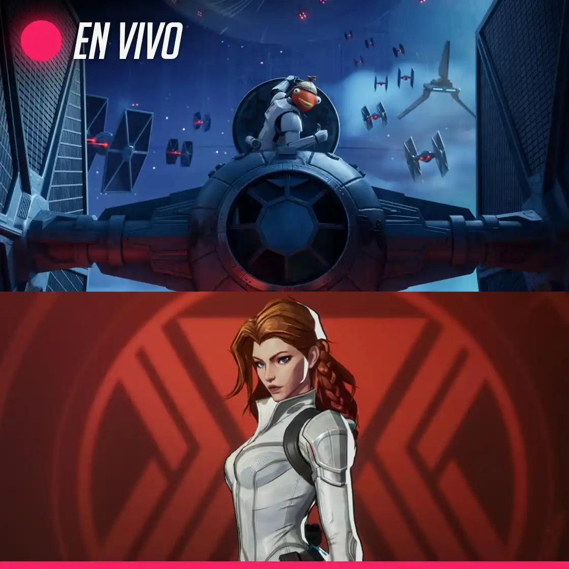Image from Xamael: 🐮 GRABACIONES + EVENTO FORTNITE! En unos minutos STAR WARS en FORTNI...
