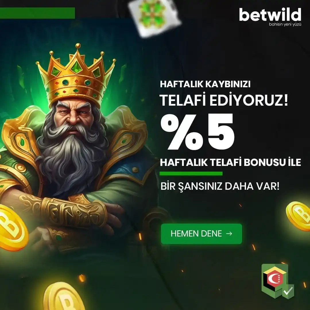 Image from BetWild: 👑 *HAFTALIK KAYBINIZI** *TELAFİ EDİYORUZ!* 👑 �...