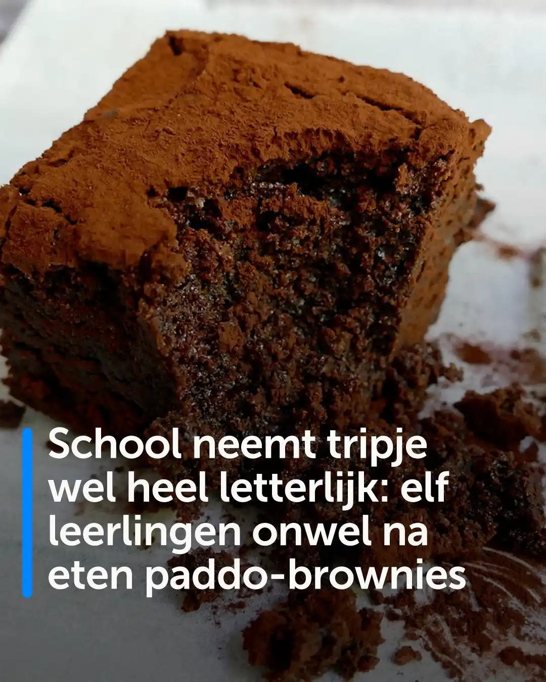 Image from Hart van Nederland: Het zal je maar gebeuren. Je kind gaat op schoolkamp en komt ‘high’ we...