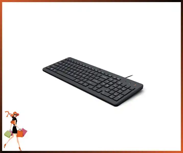 Image from Le Offerte di Joy: 🟢 *HP 150 Tastiera Cablata, Connessione con Cavo USB-A con la Lunghez...