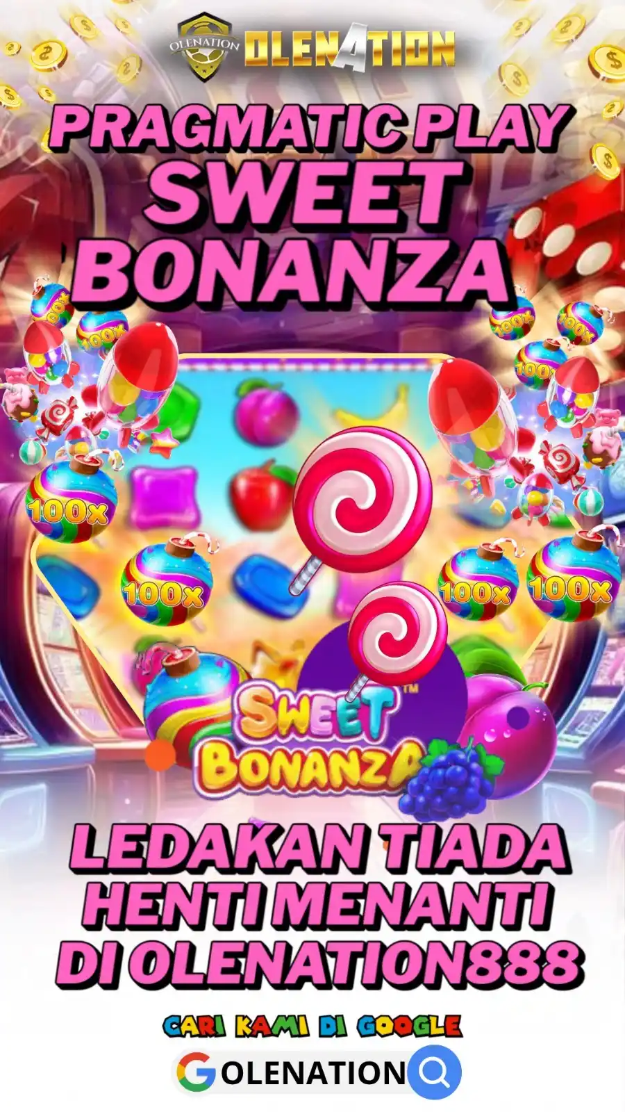 Image from OLENATION888✅: 🥳 JANGAN LEWATKAN KESERUAN BANJIR CUAN BESAR DAN MEGAJACKPOT 🥳 📍1...