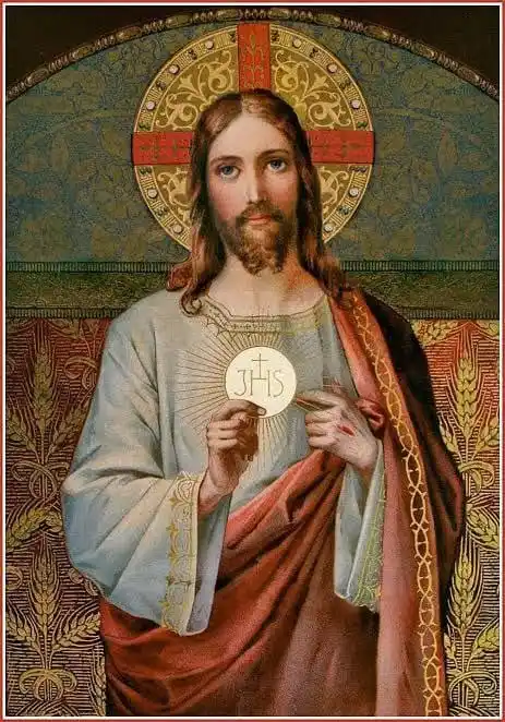 Image from ☧📜 Evangelio 𝐃𝐢𝐚𝐫𝐢𝐨 ✞🕯: ✨ *JESUCRISTO, SUMO Y ETERNO SACERDOTE* La Iglesia celebra la solemni...