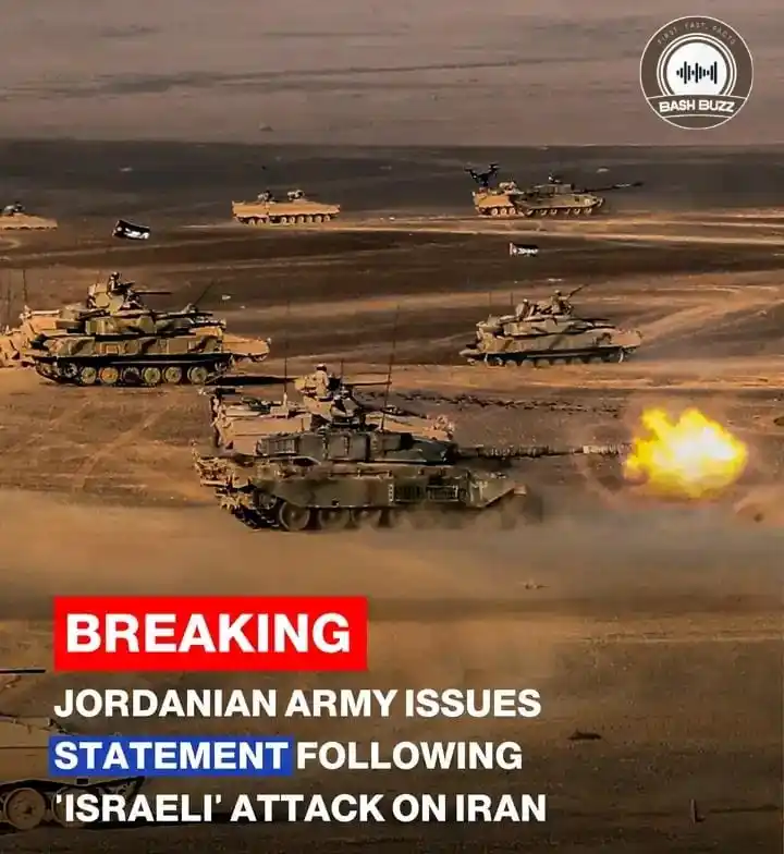 Image from BashBuzz: *JORDAN* A senior military source announced Friday that the Jordan Arm...