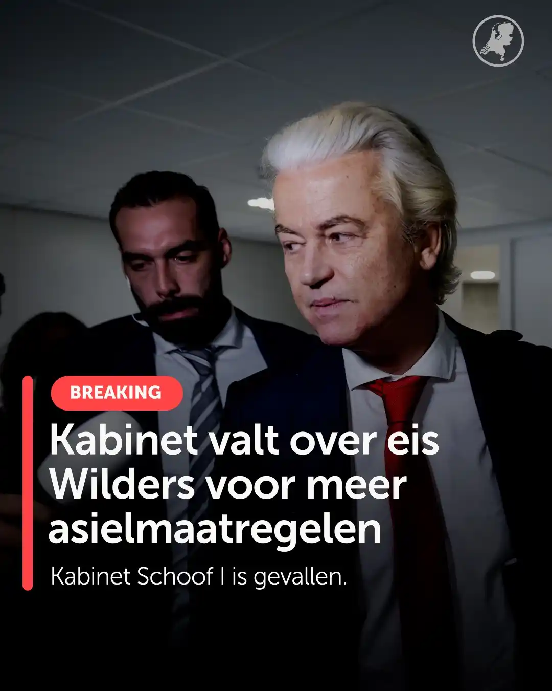 Image from Hart van Nederland: Kabinet Schoof I is dinsdagochtend gevallen. De reacties in Den haag z...