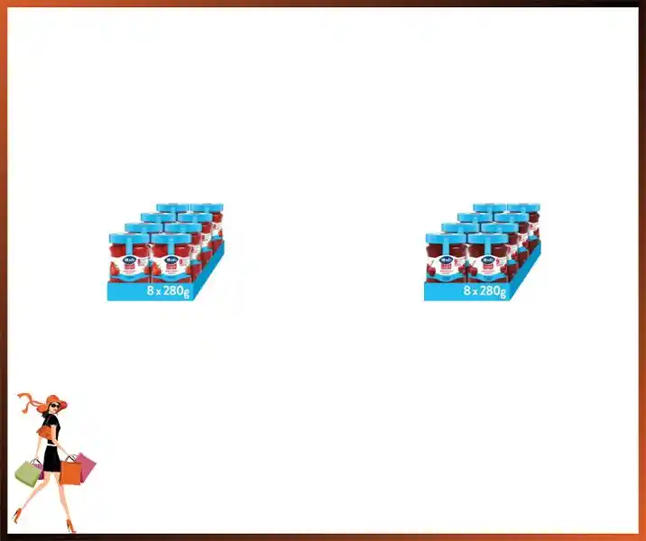 Image from Le Offerte di Joy: *🧨 Minimo Storico* 🟢 *Hero Light Confettura di Fragole Light, 8 Vase...
