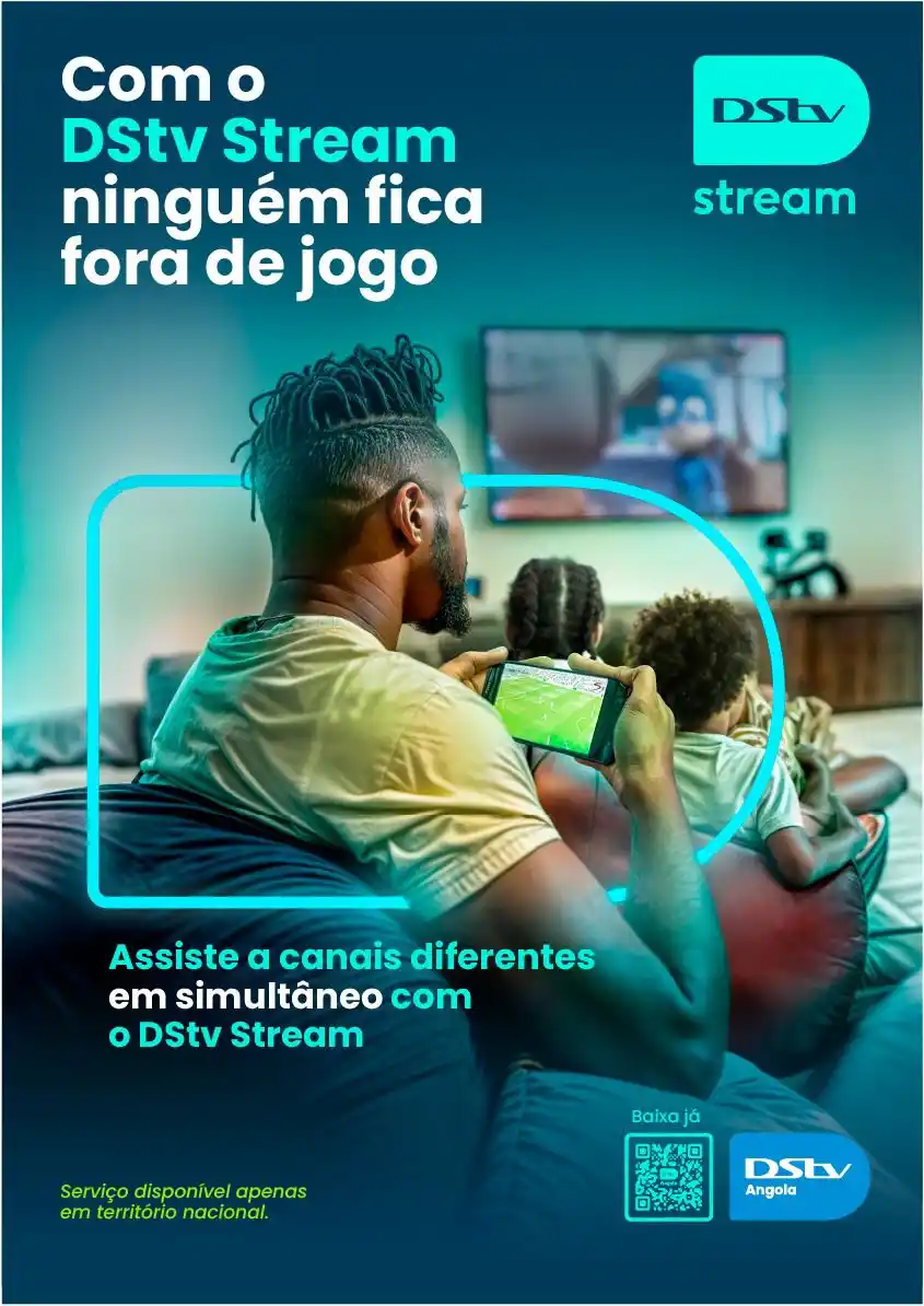 Image from DStv Angola: Não estás em casa? Com o *DStv Stream* , ninguém fica fora de jogo! ...