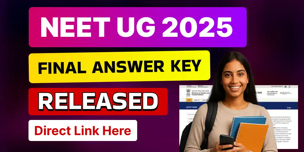 Image from NEET Full Study Material: *NEET UG 2025: Final Answer Key Now Available—Access It at neet.nta.ni...