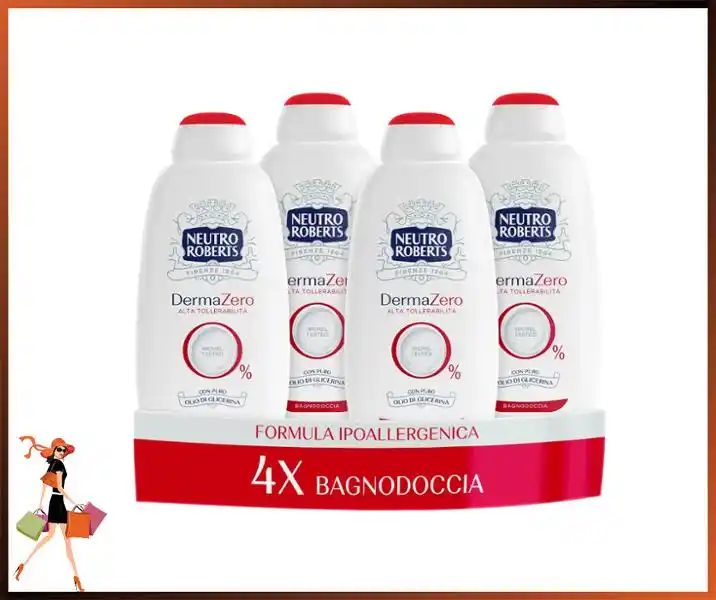 Image from Le Offerte di Joy: 🟢 *Neutro Roberts Bagnoschiuma Corpo Dermazero Ipoallergenico, Ottimo...