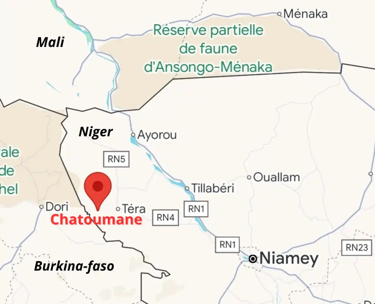 Image from Abdou Pagoui: 🟥▪️Niger : Le marché de Chatoumane (département de Téra, région de Ti...