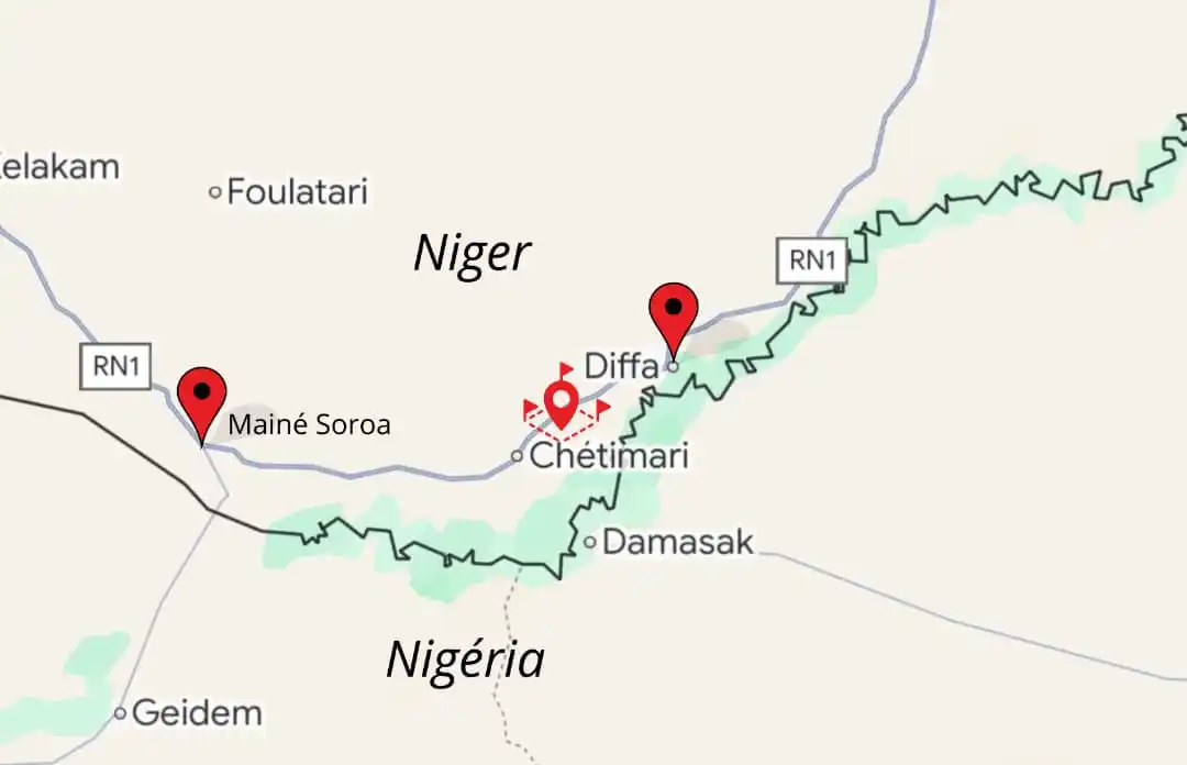 Image from Abdou Pagoui: 🟥▪️Niger : Une explosion d’un engin explosif improvisé (EEI) s’est pr...