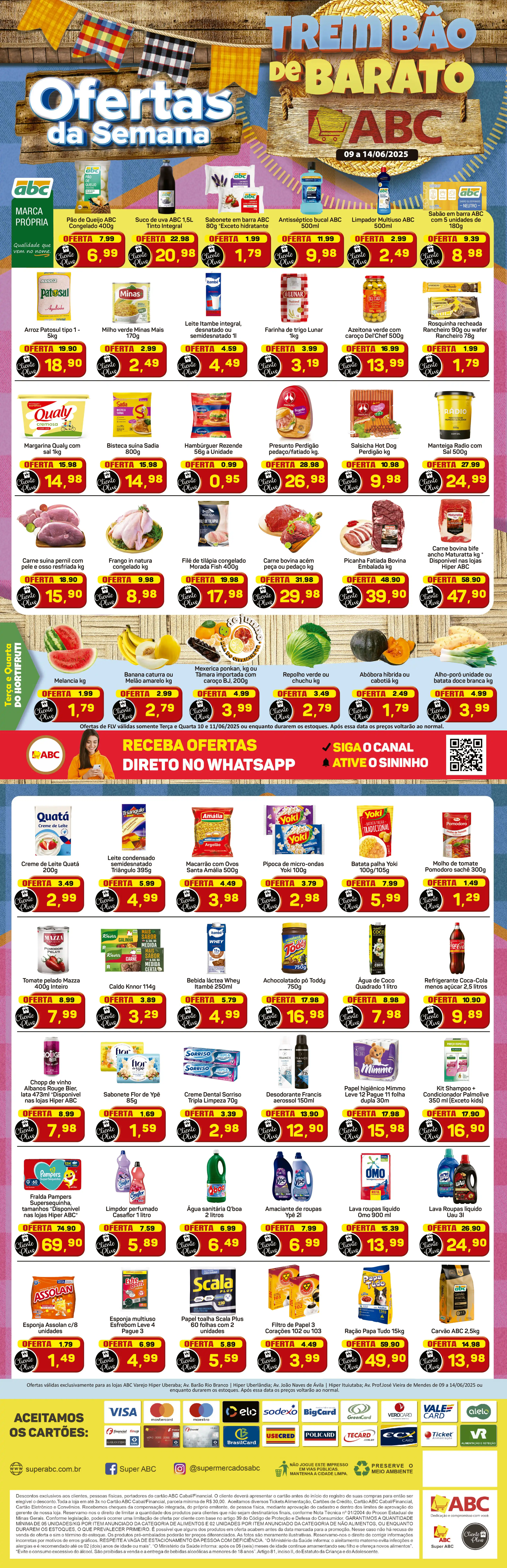 CANAL HIPER ABC VAREJO UBERABA - BAIRRO SÃO BENEDITO post