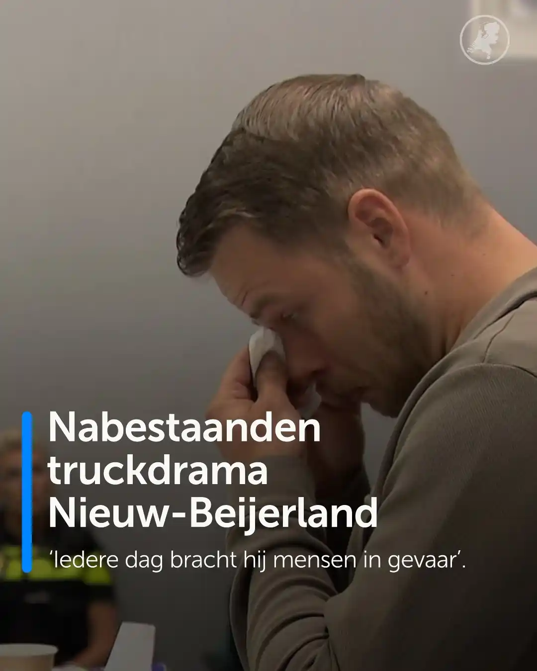 Image from Hart van Nederland: Op de tweede dag van het proces tegen de chauffeur van het truckdrama ...