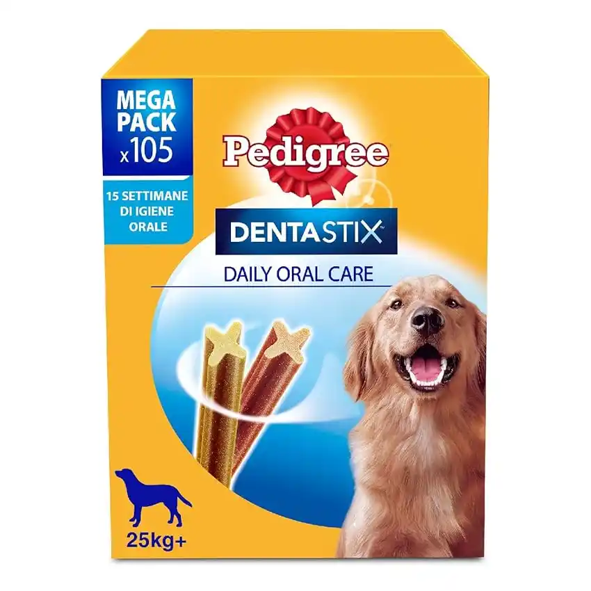 Image from Supermercato Sottocasa: 👀 Pedigree Dentastix Snack per la Igiene Orale (Cane Grande +25 kg) ...