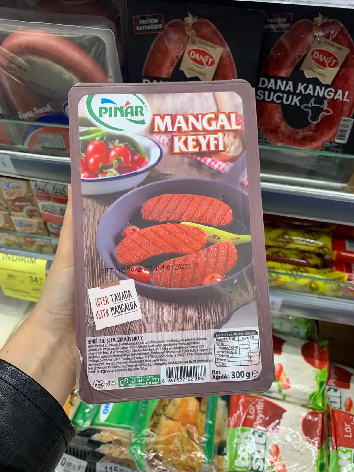 Image from Onur Market: Pikniklerin Yıldızı ⭐️⭐️ Pınar Hindi Mangal Sucuk 300 g *119₺*...