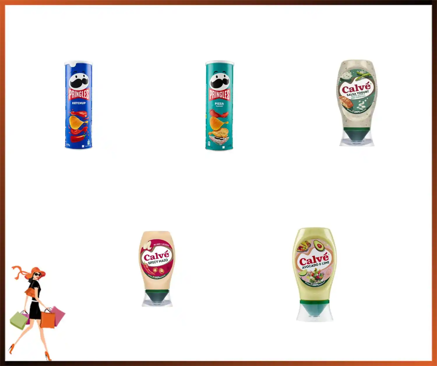 Image from Le Offerte di Joy: 🟢 *Pringles Ketchup | Snack Salato al Gusto Ketchup | Confezione Sing...