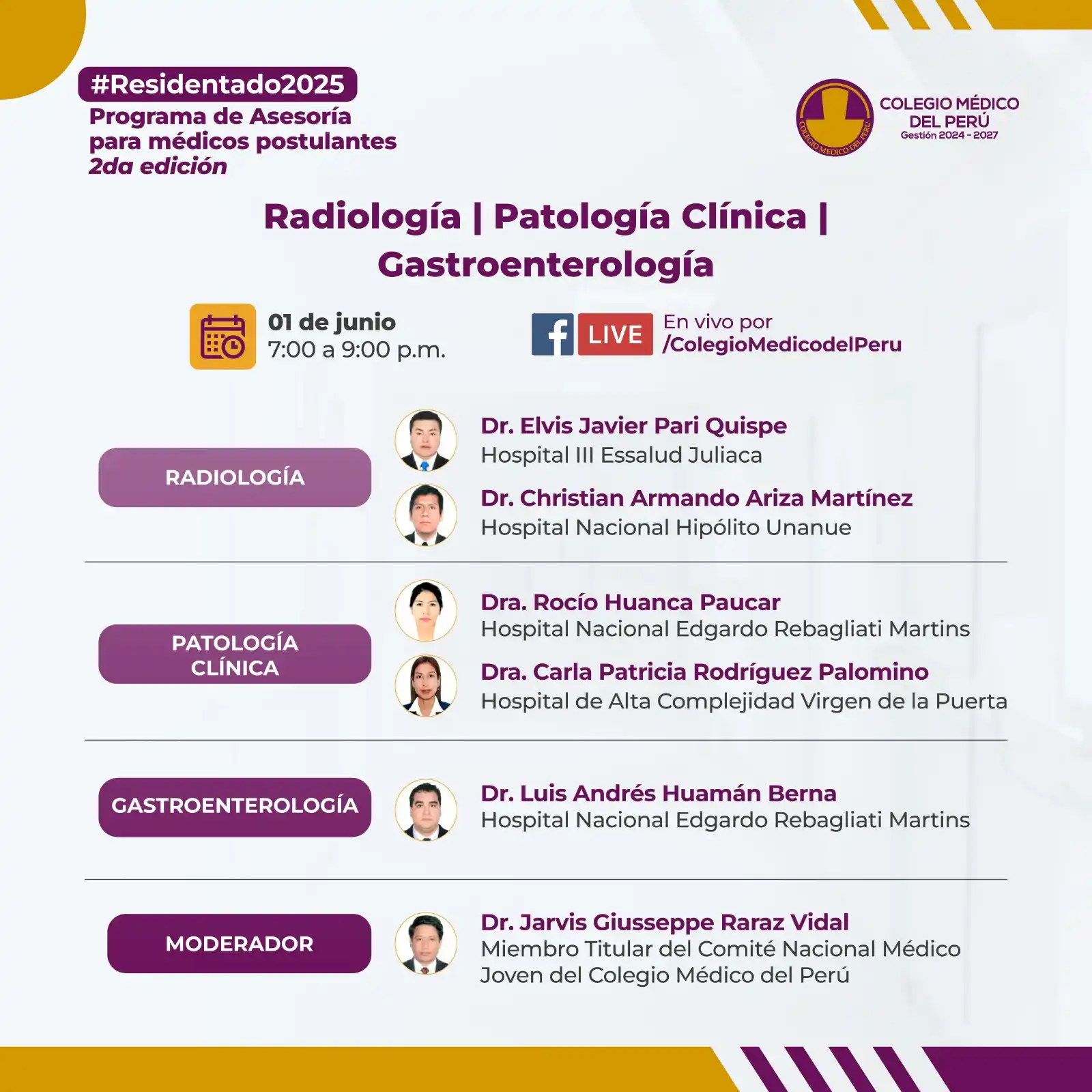 Image from Colegio Médico del Perú: <a class="text-blue-500 hover:underline cursor-pointer" href="/hashtag...