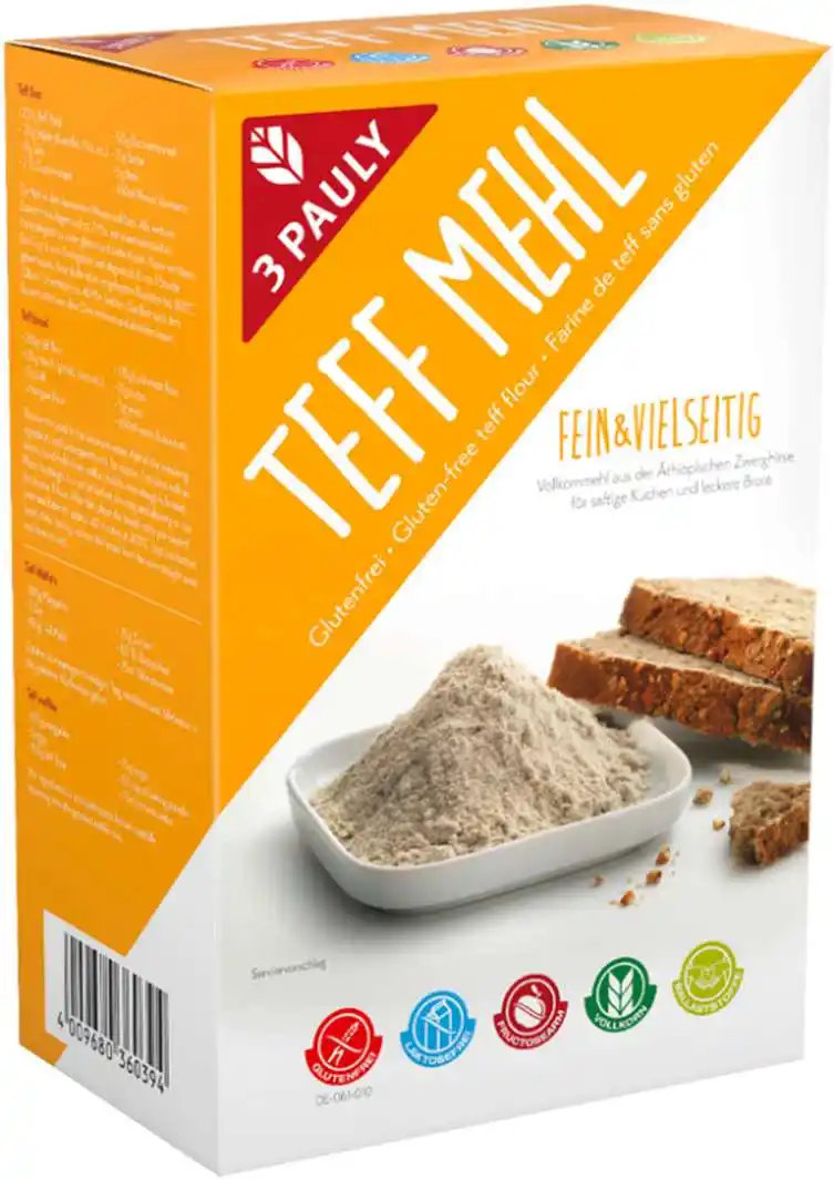 Image from Lebensmittel Warnungen 📌: *Rückruf: Ecoli – vitana ruft 3 Pauly Teff Mehl zurück* Die vitana Ge...