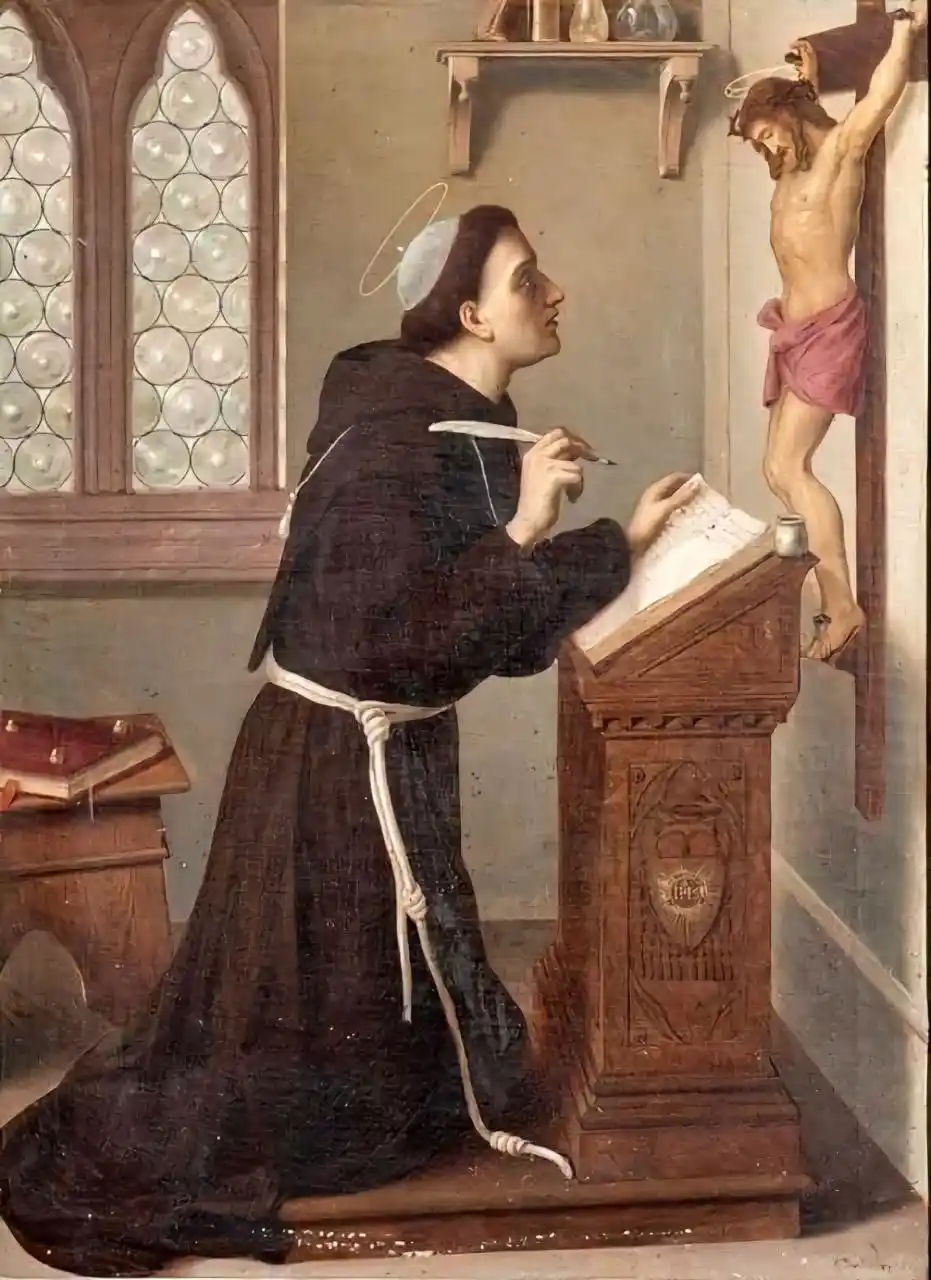 Image from ☧📜 Evangelio 𝐃𝐢𝐚𝐫𝐢𝐨 ✞🕯: 💘 *SAN ANTONIO, ¿EL SANTO DEL AMOR? 🤔❤️*  Aunque es Doctor de la Igl...