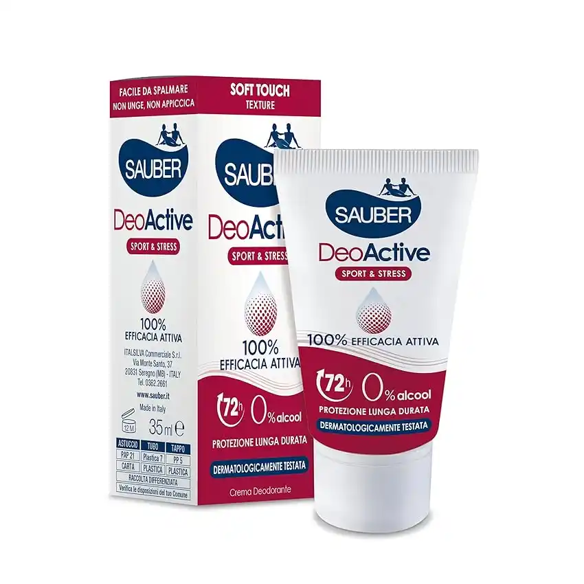 Image from Supermercato Sottocasa: 👀 SAUBER Deodorante Deoactive Crema - 35 Ml 💰 *A soli 4,49€* invece...
