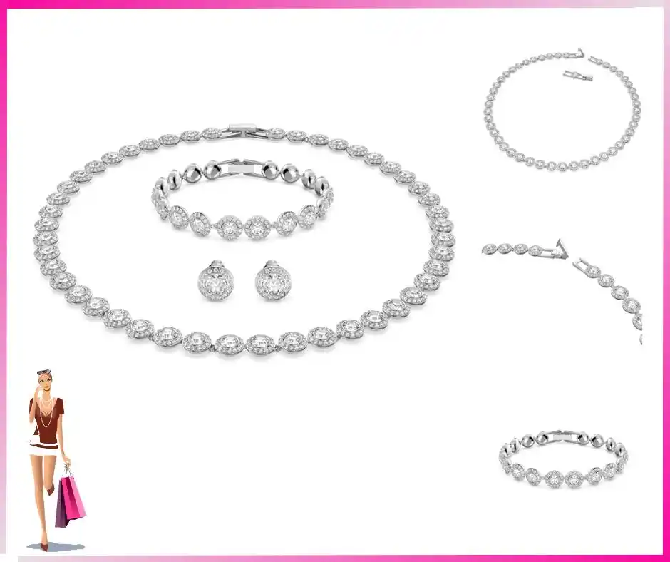 Image from Le Offerte di Joy: 🟢 *Swarovski Set Angelic, Rotondo* 💰 A soli *279,99€* invece di 450...