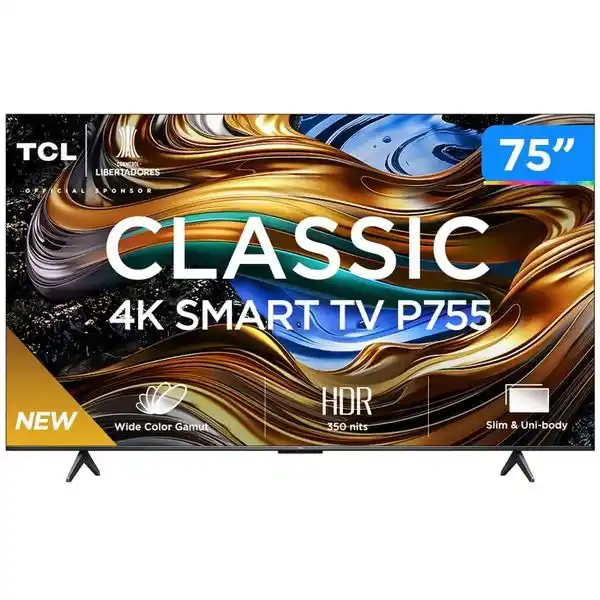 Image from Canaltech Ofertas: 📺📺📺 Tela enorme e menor preço dos últimos 6 meses! Smart TV 75" 4...