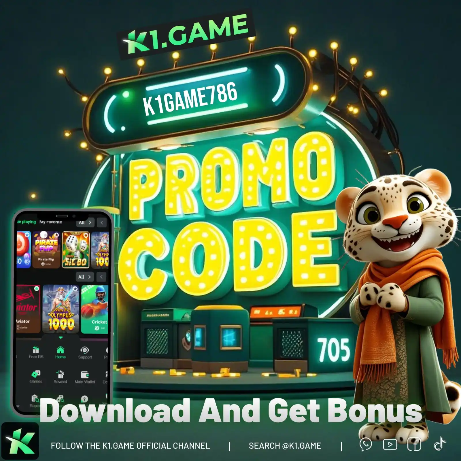 Image from K1.game Official : 🎁 *Thank You for Supporting K1.GAME!* 🎁 We’ve prepared exclusive ca...