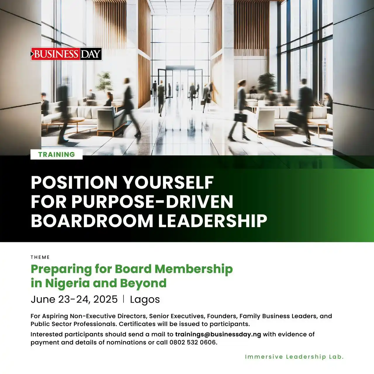 Image from BusinessDayNg: The Boardroom Is Calling — Will You Be Ready? Today’s boards don’t ju...