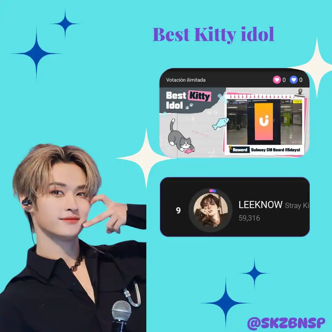 Image from STRAY KIDS - BREAKING NEWS ✨🌿: [🗳|[UPICK] Let's stay 🥳 🗣️  Stayyy!!   Lee Know is nominated in the...