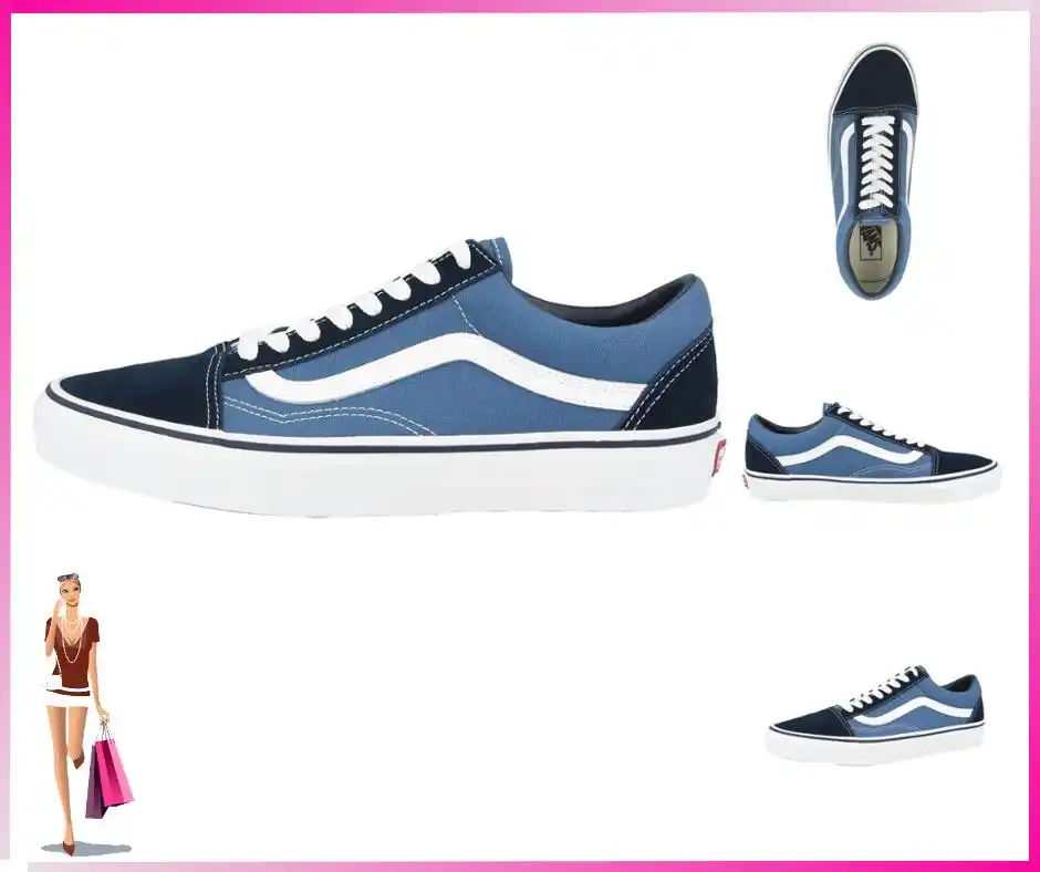 Image from Le Offerte di Joy: 🟢 *Vans Old Skool (Suede/Canvas), Sneaker Unisex - Adulto, Multicolor...