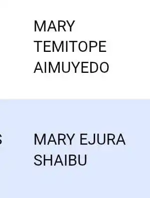 Image from ASKFOUNDATION: Wow! Two MARYs emerged as today's nominated beneficiaries. Beneficia...