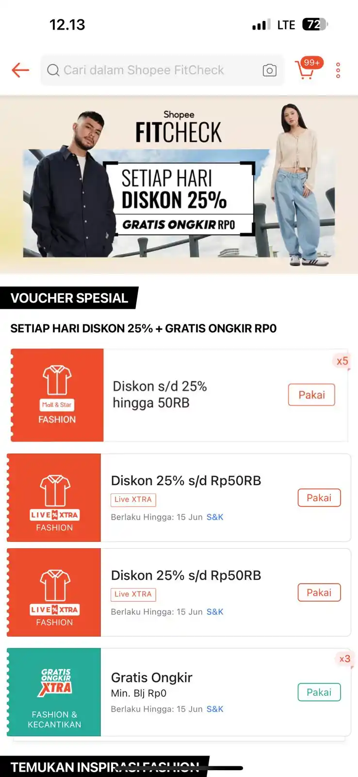Image from INFO PROMO RACUN SHOPEE CUAN: Yang mau beli baju, mukena, dan produk fashion lainnya yuukk gazzz ada...