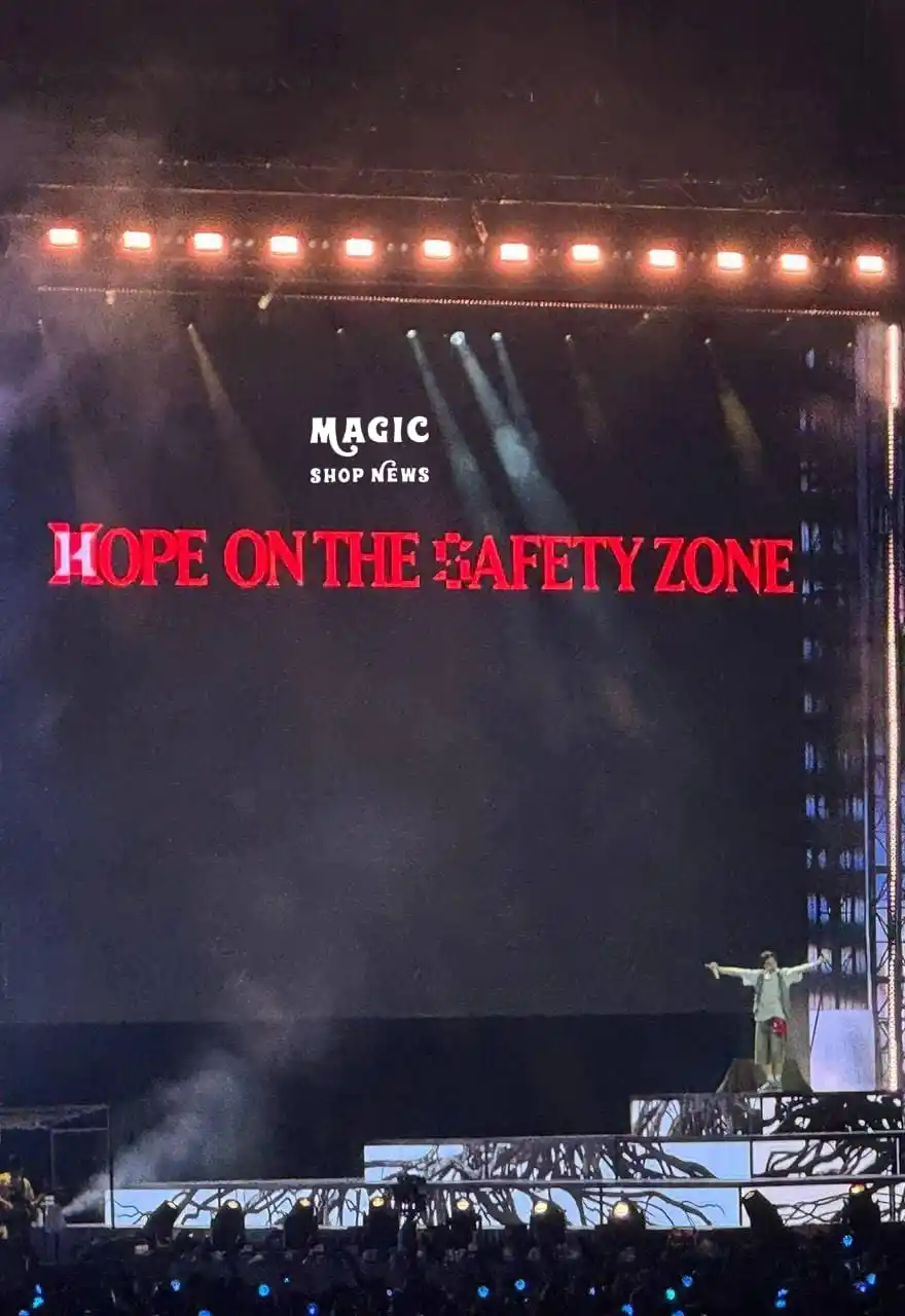 Image from Magic Shop News ⟭⟬⁷ 🪄💜 BTS: 💜 *“FUTURE’S GONNA BE OKAY” – UMA PROMESSA DE ESPERANÇA* Com essa fr...