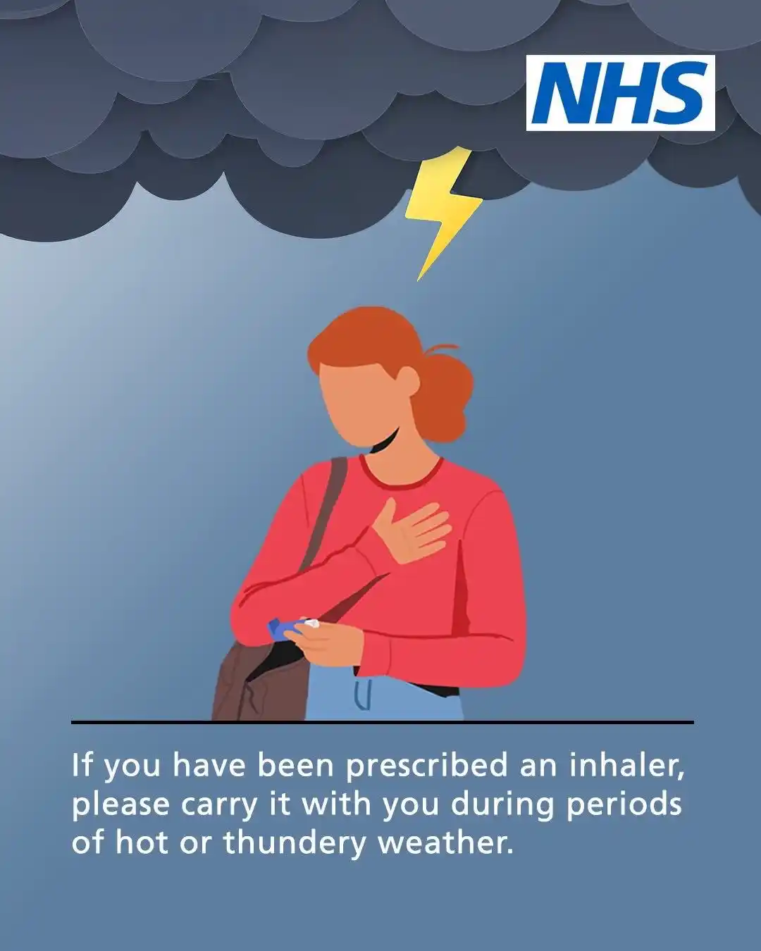 Image from The Ivers Practice : Hot weather and thunderstorms can trigger symptoms in those who suffer...