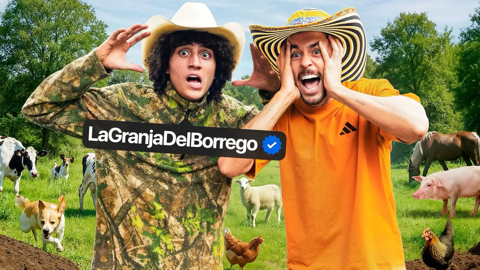 Image from TheGrefg : NUEVO VÍDEO ‼️‼️ Visito la Granja del Borrego 🐶🐭🐷🐴🐮 Bonito víde...