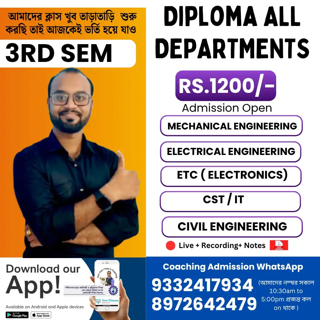 Image from JEXPO &VOCLET 2025: Polytechnic 3rd Semester Online Coaching Admission Link : https://form...