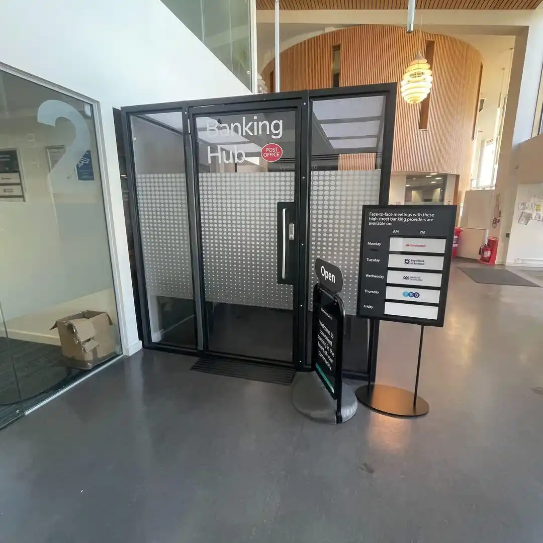 Image from West Lothian Latest News: Two new banking hubs have opened in West Lothian. West Lothian Counci...