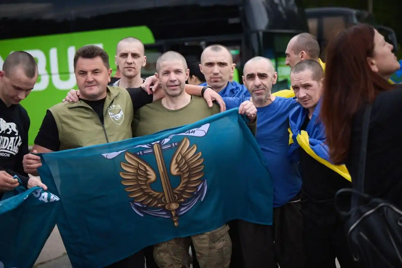 Image from Микола Давидюк: ❗️Відбувся новий обмін. Сьогодні вдома воїни нашої армії, нацгвардійці...