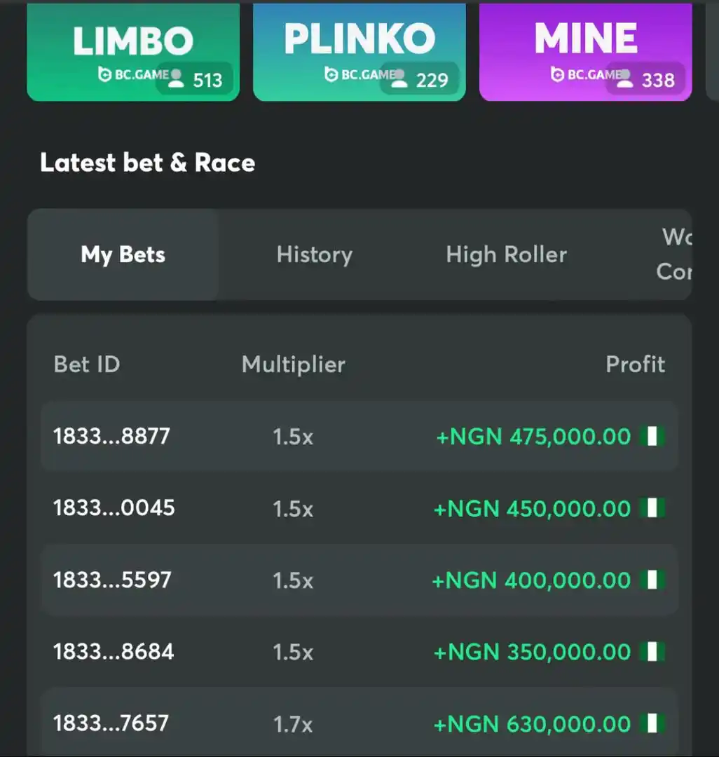 Image from Funnybros : *5/5 BC CRASH SIGNALS HIT!* 💰 *Check the odds and my profits!* 💼 *S...