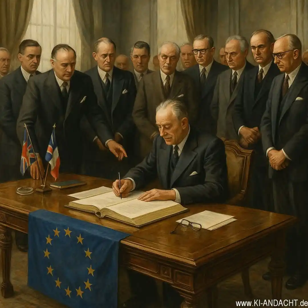 Image from KI-Andacht: 🕊️ 75 Jahre Menschenrechte in Europa – und was das mit Gnade zu tun h...