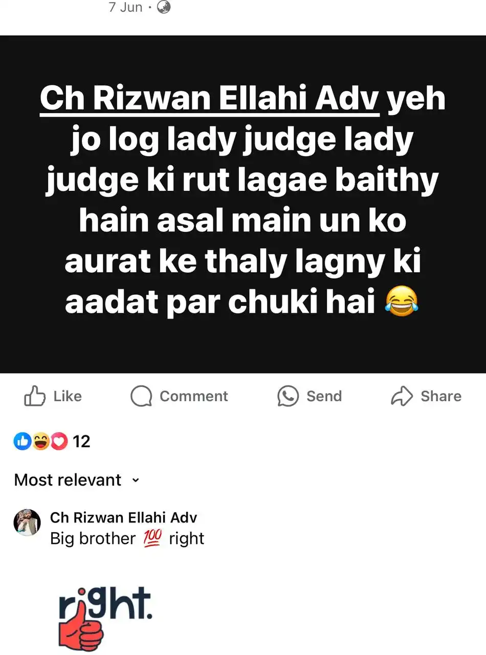 Image from Real NEWS: عورت ماں،بہن،بیٹی اور بیوی جیسے 04 مقدس رشتوں کا نام ہے ، وکیل صاحب کے...
