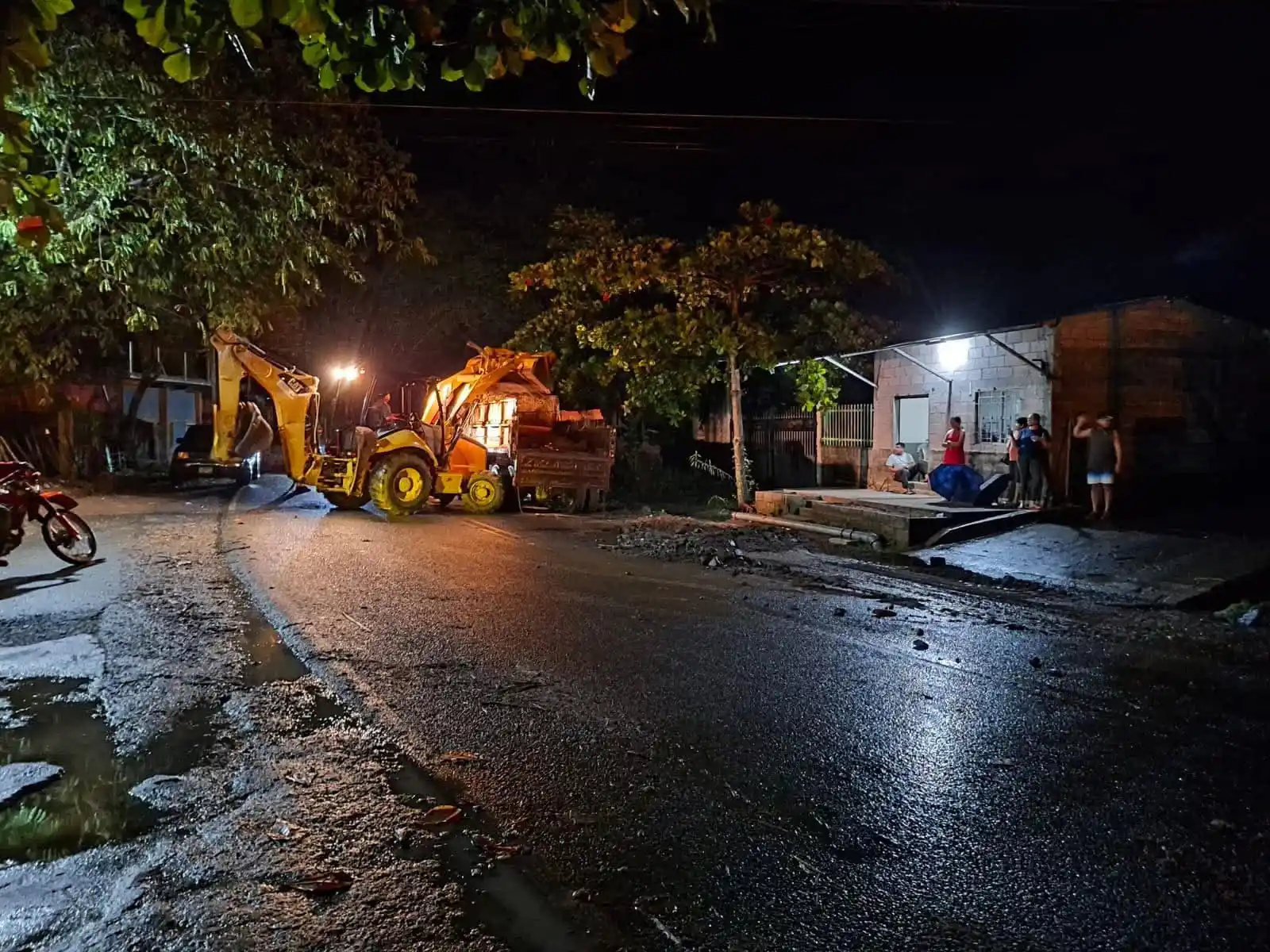 Image from ENFERMED Y Emergencias SV: AFECTACIÓN EN VIVIENDA EN DELICIAS DE CONCEPCION, MORAZÁN. En el Cas...