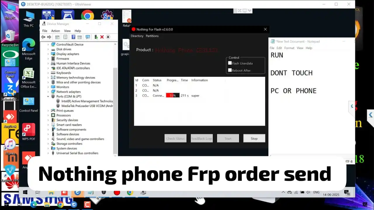 Image from Aj Mobile Care: *All Brands iT Admin Lock Order Send ✅* *Samsung Frp IMEI /USB ORDER...