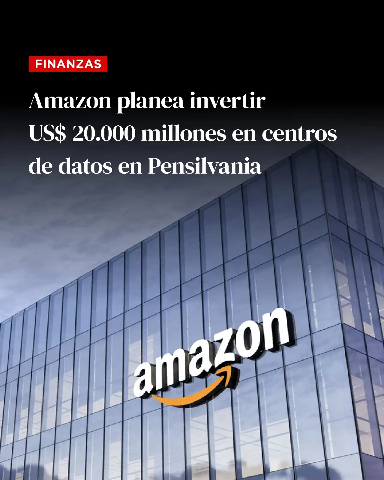 Image from Revista PLUS: 📊 Amazon planea invertir al menos 20.000 millones de dólares en compl...