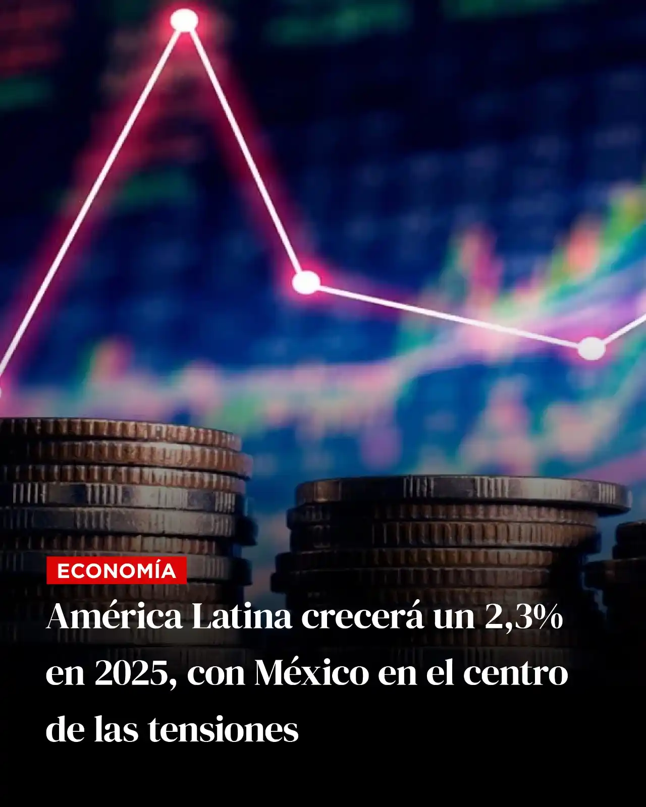 Image from Revista PLUS: 🏛️ América Latina y el Caribe afrontan un escenario de crecimiento mo...
